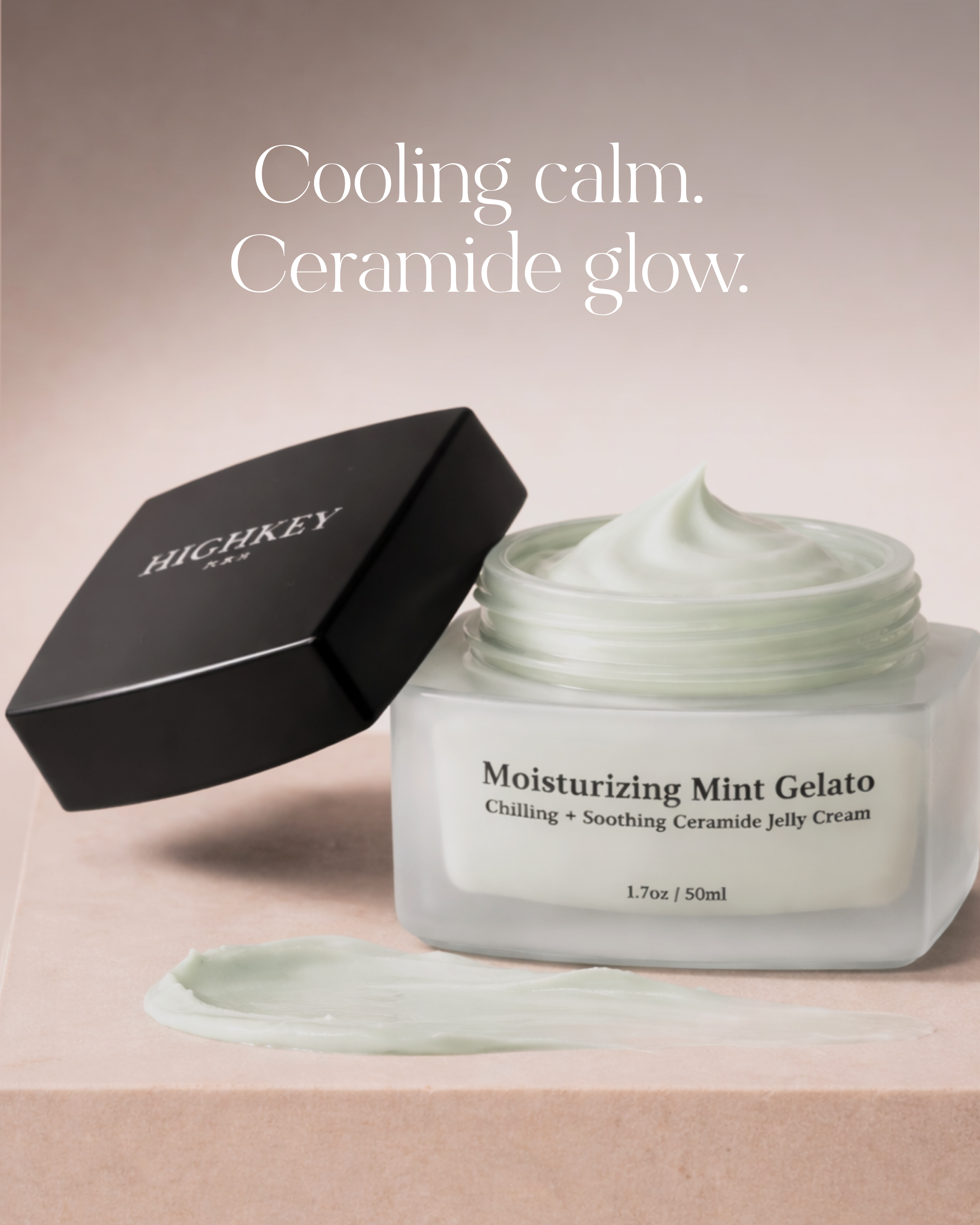 Moisturizing Mint Gelato Chilling + Soothing Ceramide Jelly Cream