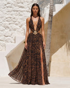 Leopard Reverie Gown