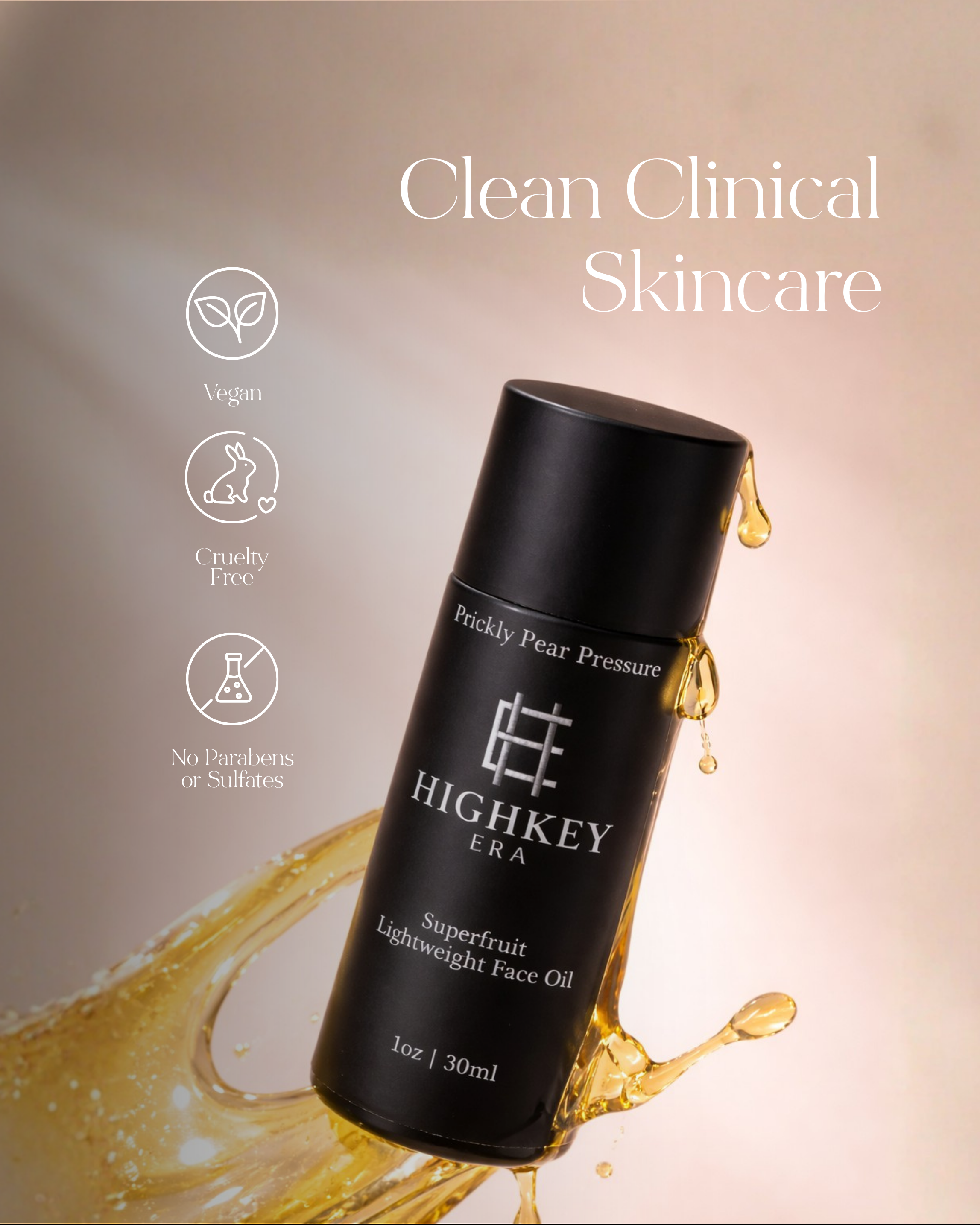 Prickly Pear Pressure Superfruit Lightweight Face Oil