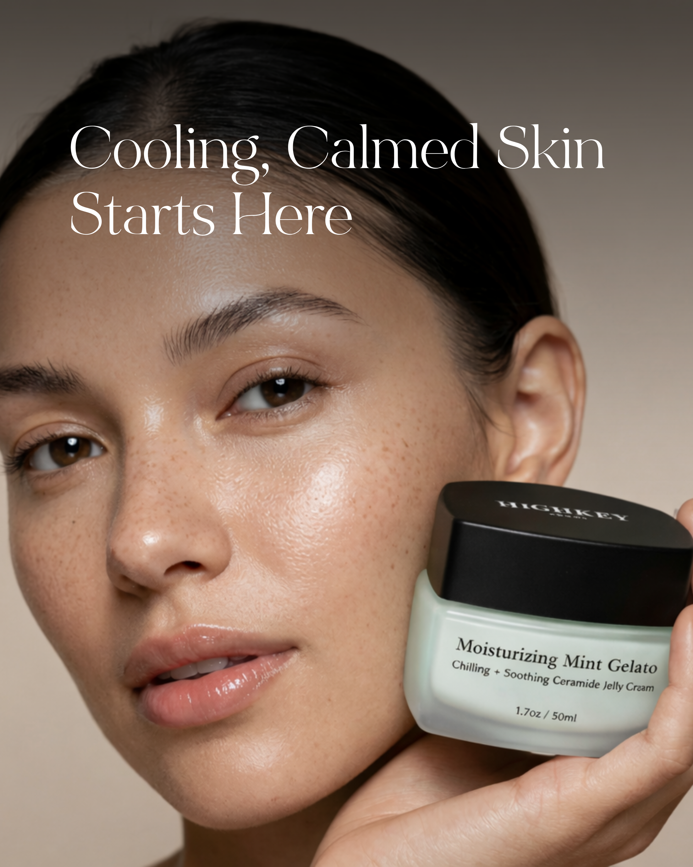 Moisturizing Mint Gelato Chilling + Soothing Ceramide Jelly Cream