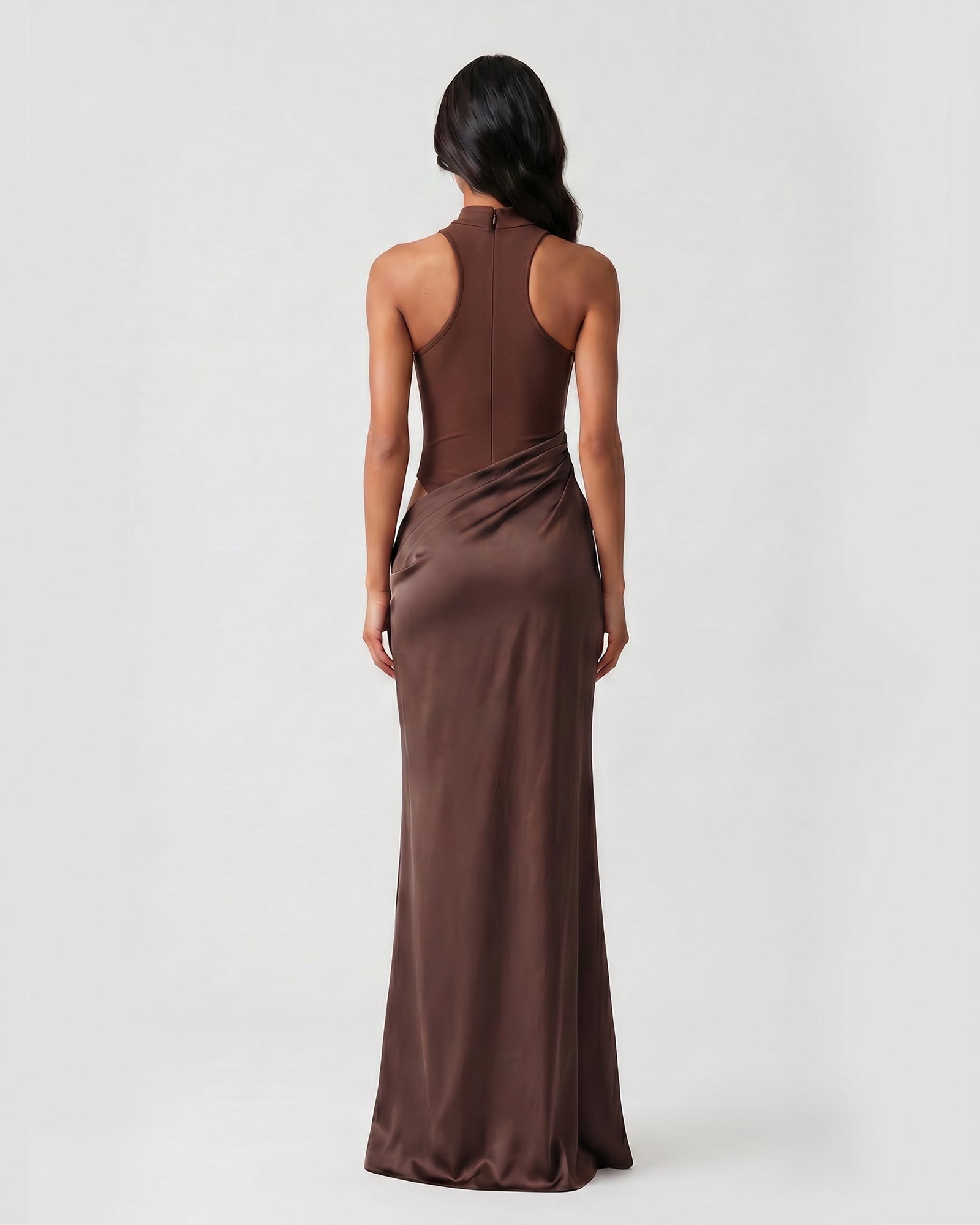 Cocoa Sienna Drape Maxi Dress