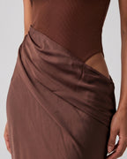 Cocoa Sienna Drape Maxi Dress