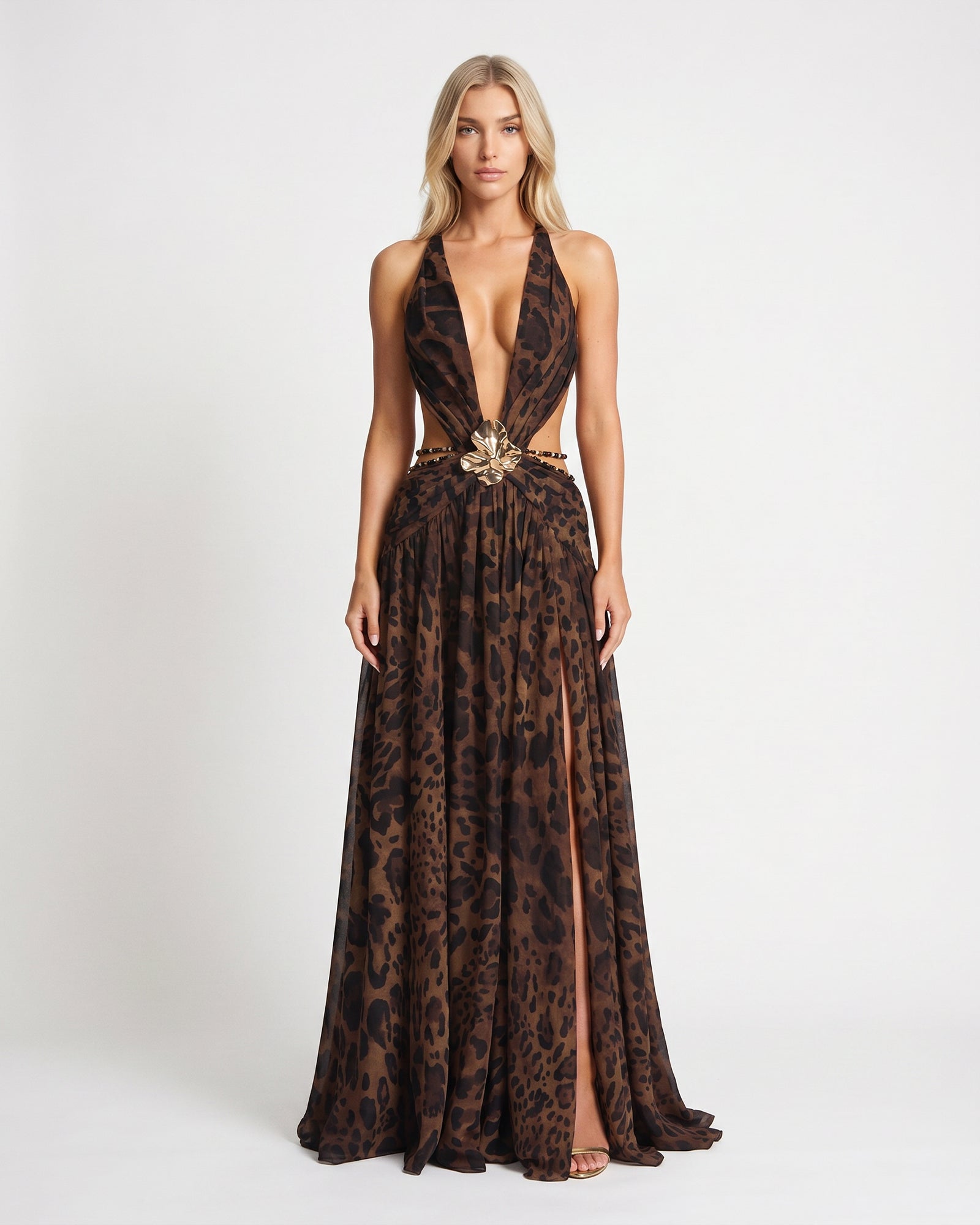 Leopard Reverie Gown