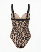 Leopard Sculpt One-Piece Swimsuit
