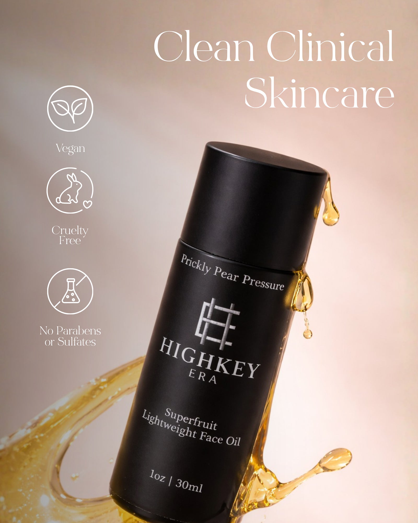 Prickly Pear Pressure Superfruit Lightweight Face Oil