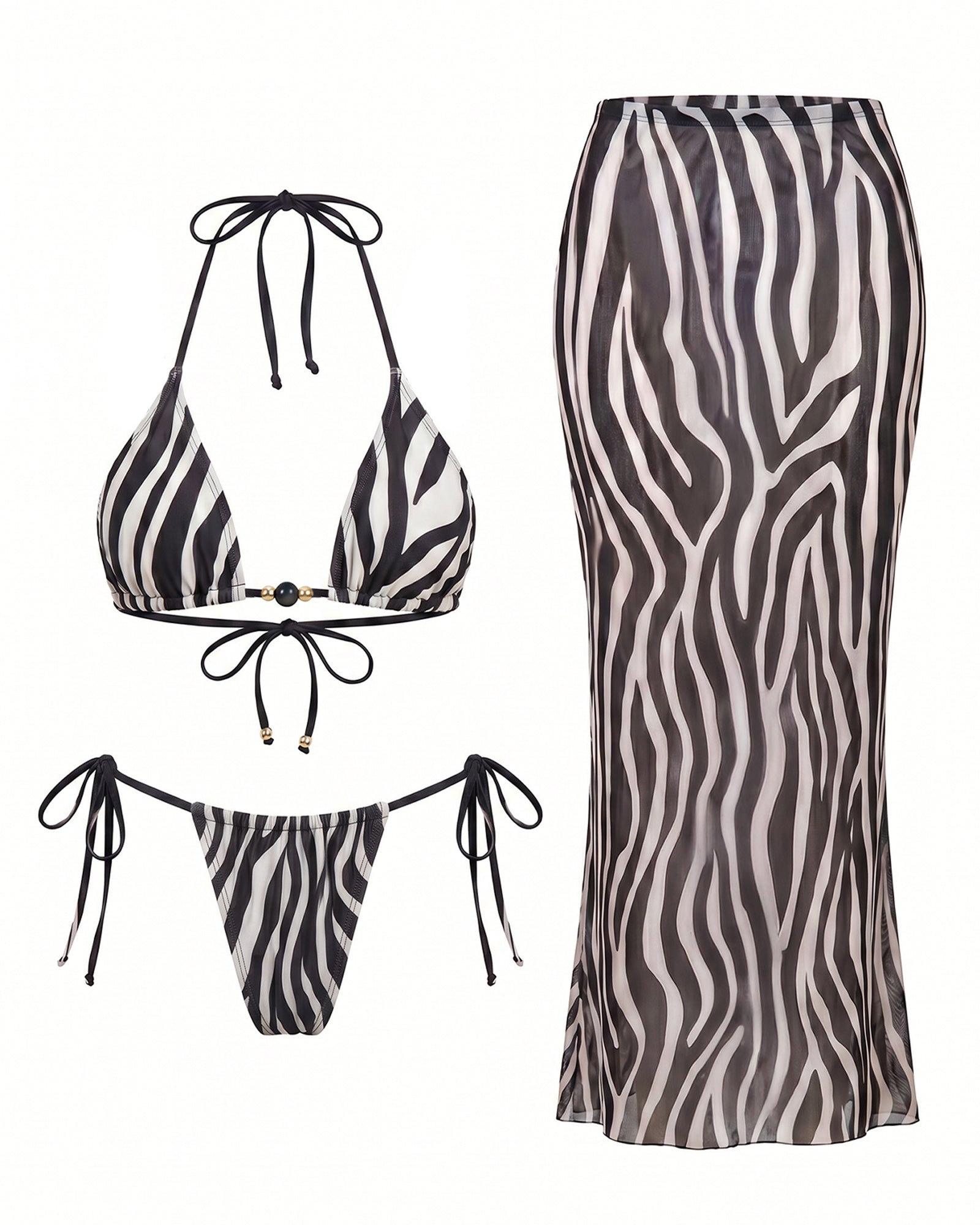 Untamed Coast 3-Piece Swim Set