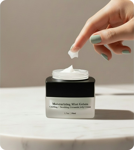 Moisturizing Mint Gelato Chilling + Smoothing Creamide Jelly Cream